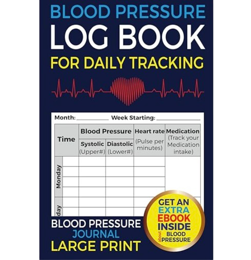 Blood Pressure Log Book