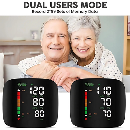 Smart Wrist Blood Pressure Monitor