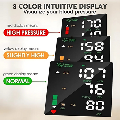 Smart Wrist Blood Pressure Monitor