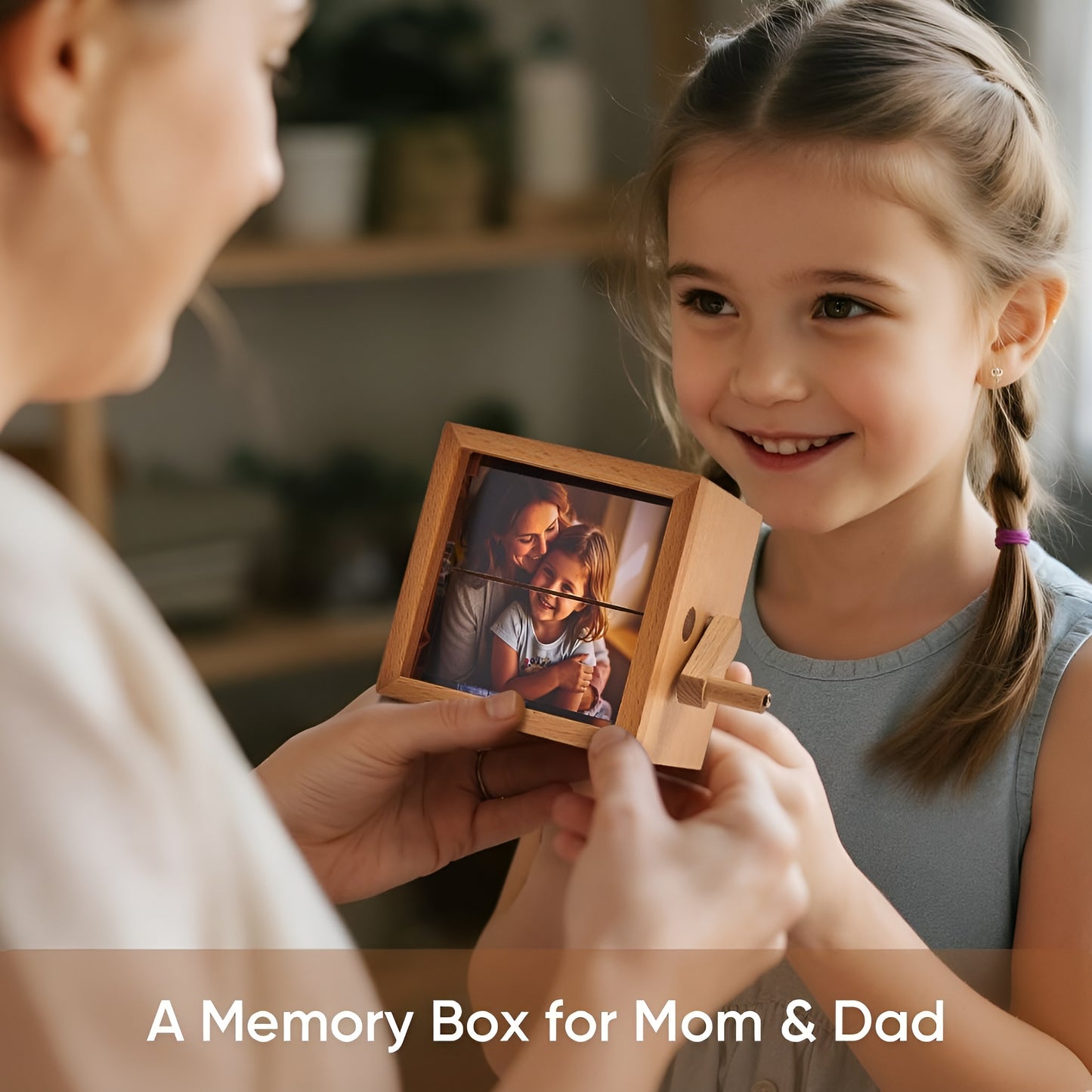 Personalized Custom Photo Flip Box