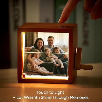 Personalized Custom Photo Flip Box