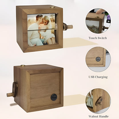 Personalized Custom Photo Flip Box