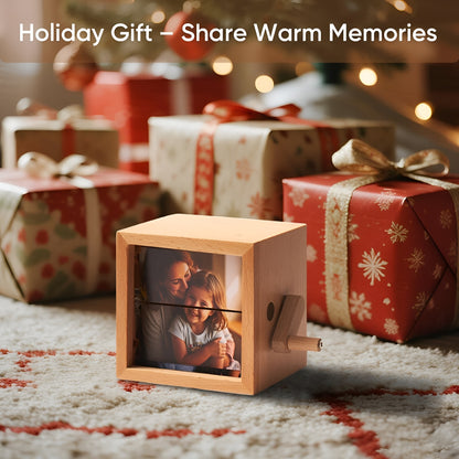 Personalized Custom Photo Flip Box