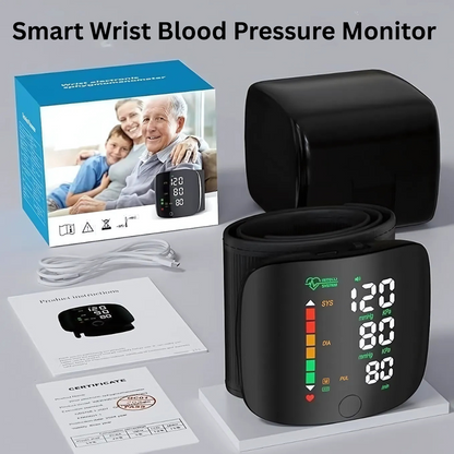 Smart Wrist Blood Pressure Monitor