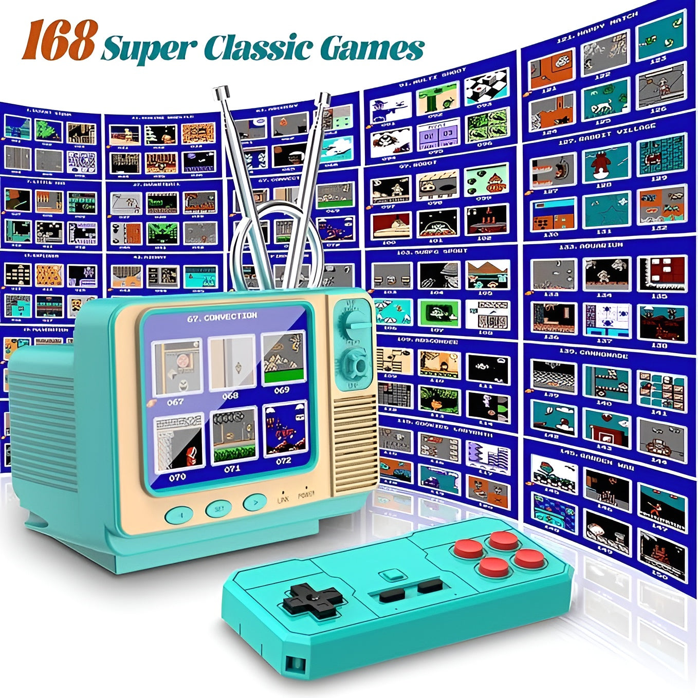 Retro Video Game Console