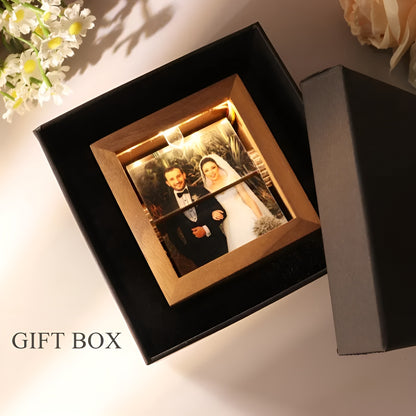 Personalized Custom Photo Flip Box