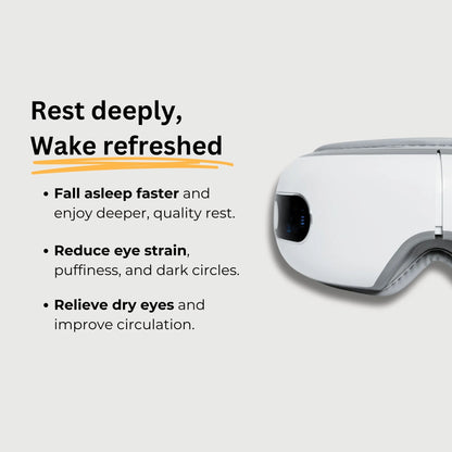 Heated Eye Massager with Bluetooth